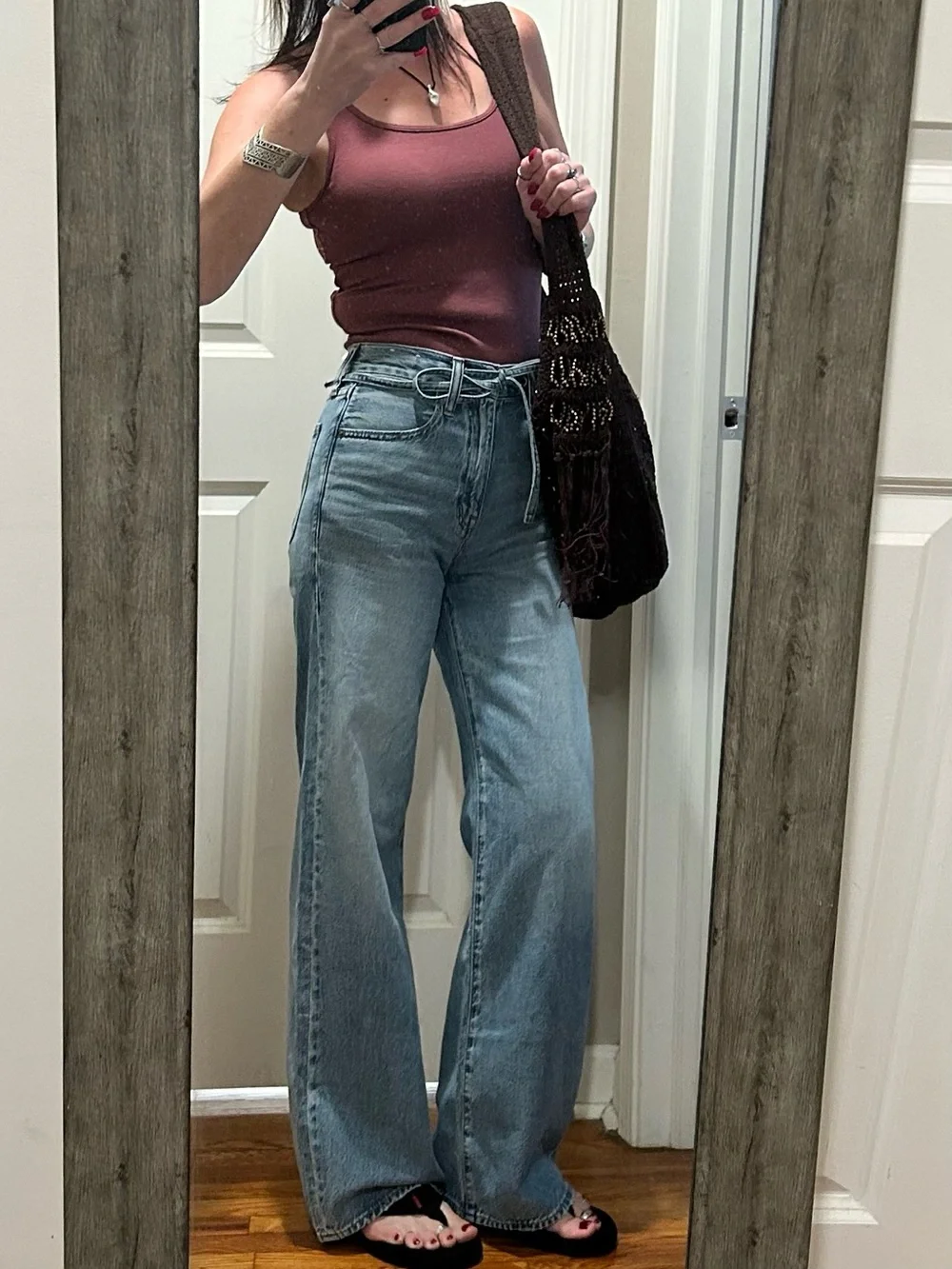 NWT Free People Sunrise To Sunset Crochet Tote